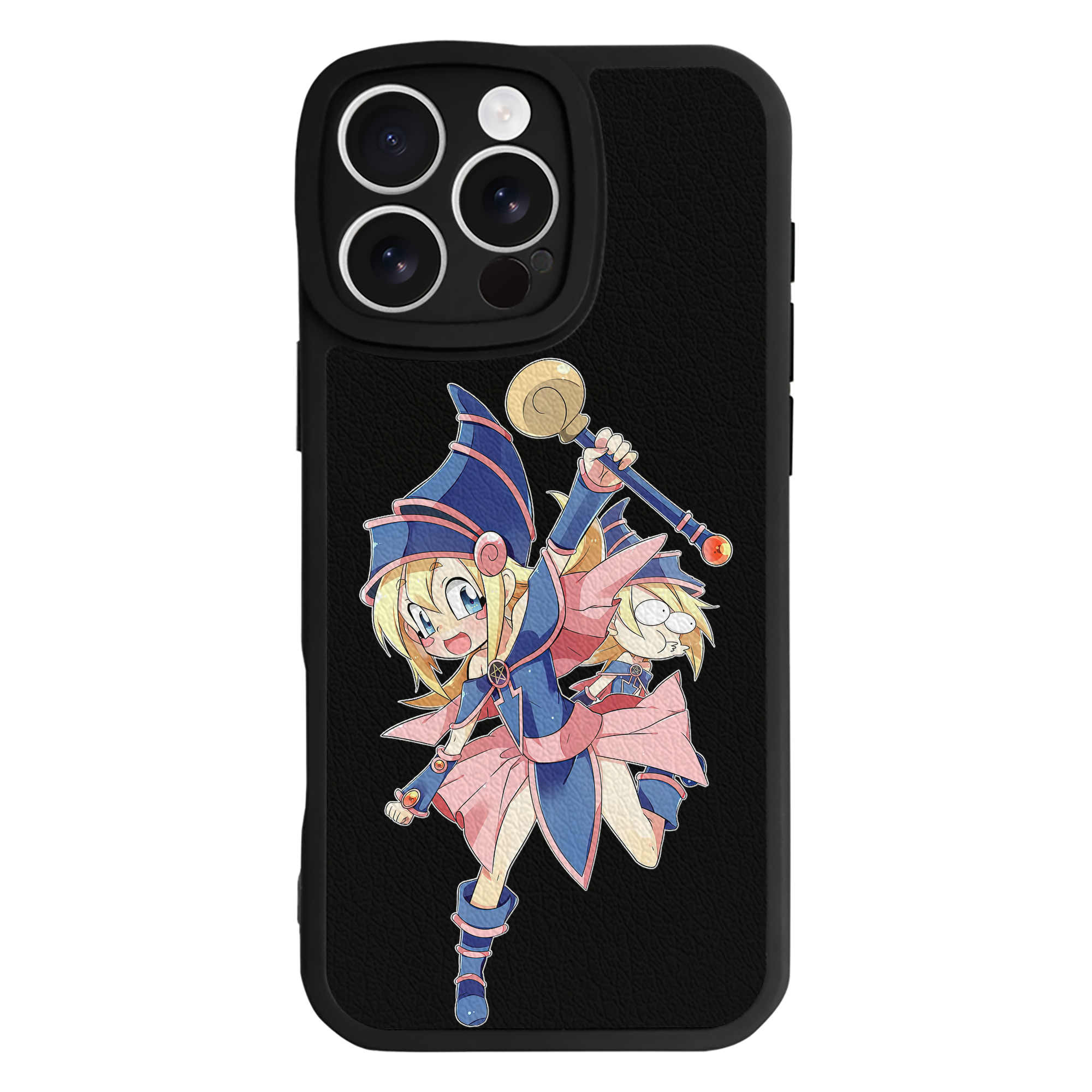 遊☆戯☆王 Yu-Gi-Oh! 【iPhone 16シリーズ対応】シリコンスマホケース（レザー調） 材質：シリコン